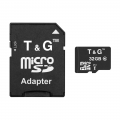 T&G Карта пам`ятi MicroSDHC 32GB UHS-I Class 10 T&G + SD-adapter (TG-32GBSD10U1-01)
