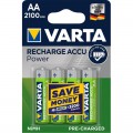 Varta Акумулятор Varta Ready to Use AA/HR06 Ni-MH 2100 mAh BL 4шт