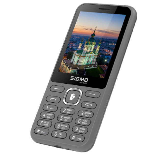 Sigma Мобільний телефон Sigma X-style 31 Power Type-C Grey (4827798855034)