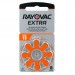 Rayovac Батарейка Rayovac Extra 13 (13AUX-8XEMF) BL 8 шт (для слухових апаратів)