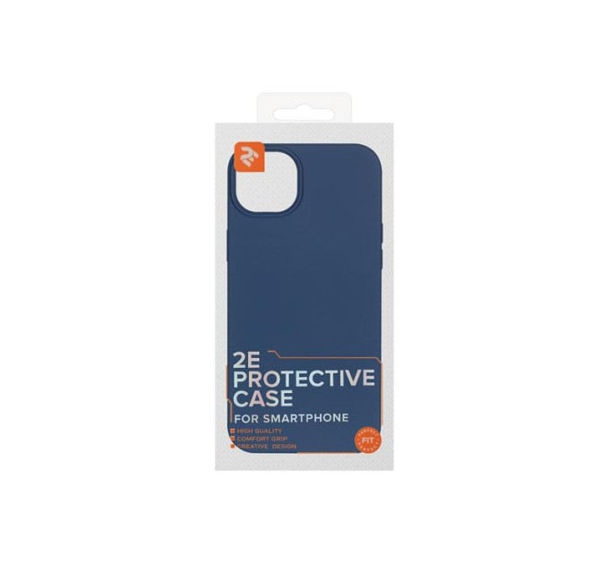 2E Чохол до мобільного телефона 2E Apple iPhone 14 Max, Liquid Silicone, Cobalt Blue (2E-IPH-14M-OCLS-CB)