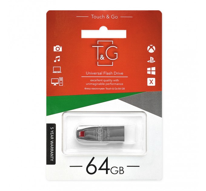 T&G Флеш-накопичувач USB 64GB T&G 114 Stylish Series (TG115-64G)