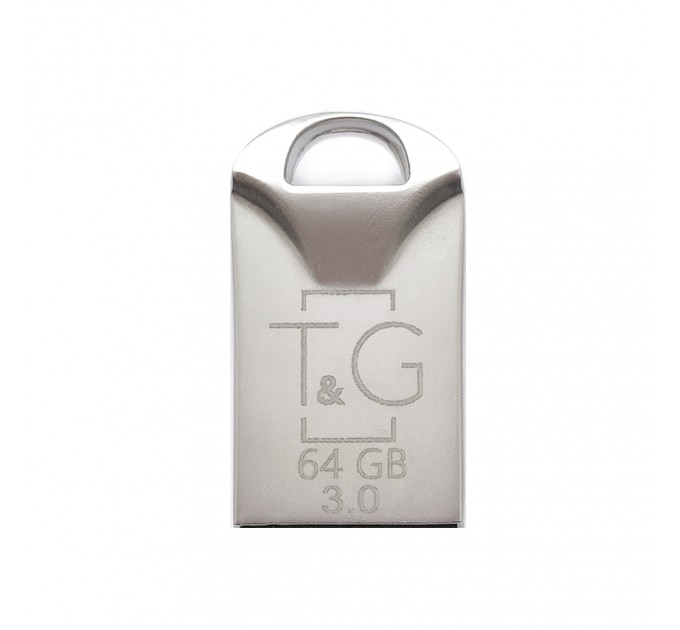 T&G Флеш-накопичувач USB3.0 64GB T&G 106 Metal Series Silver (TG106-64G3)