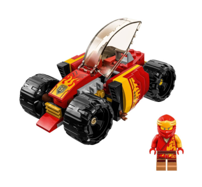 LEGO Конструктор LEGO Ninjago Гоночний автомобіль ніндзя Кая EVO 94 деталі (71780)