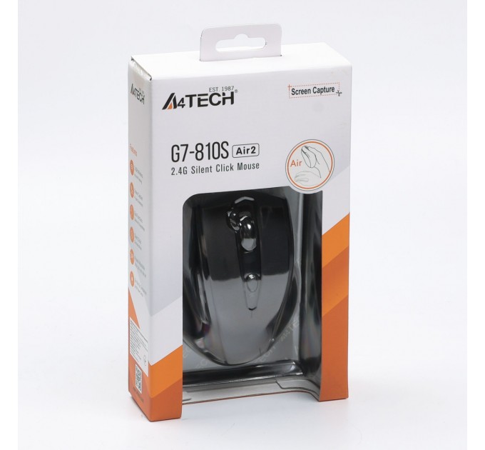 A4Tech Миша бездротова A4Tech G7-810S Air2 Black