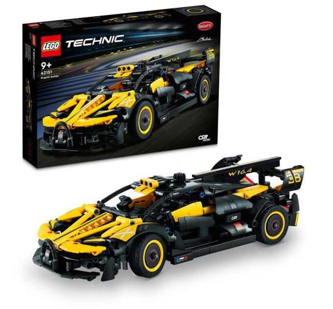 LEGO Конструктор LEGO Technic Bugatti Bolide 905 деталей (42151)