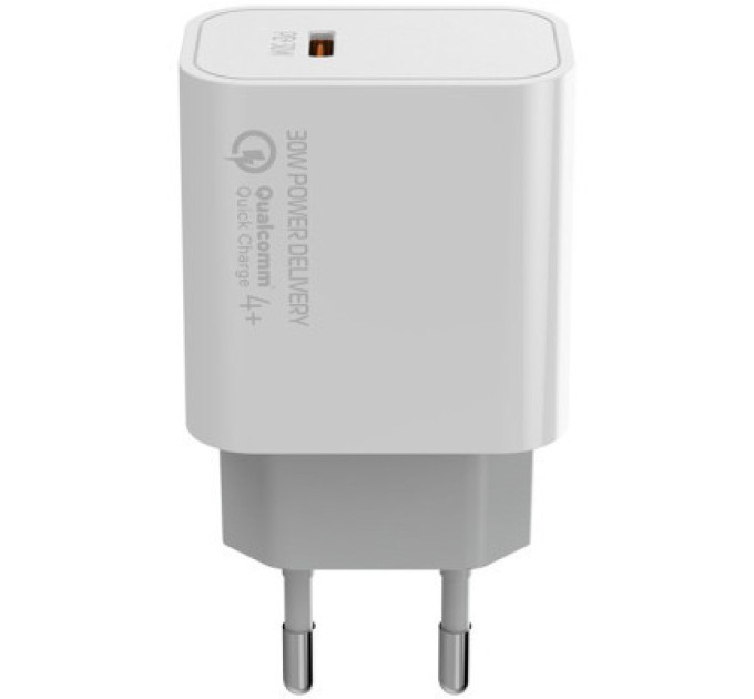 ColorWay Зарядний пристрій ColorWay PD Port PPS USB Type-C (30W) white (CW-CHS038PD-WT)