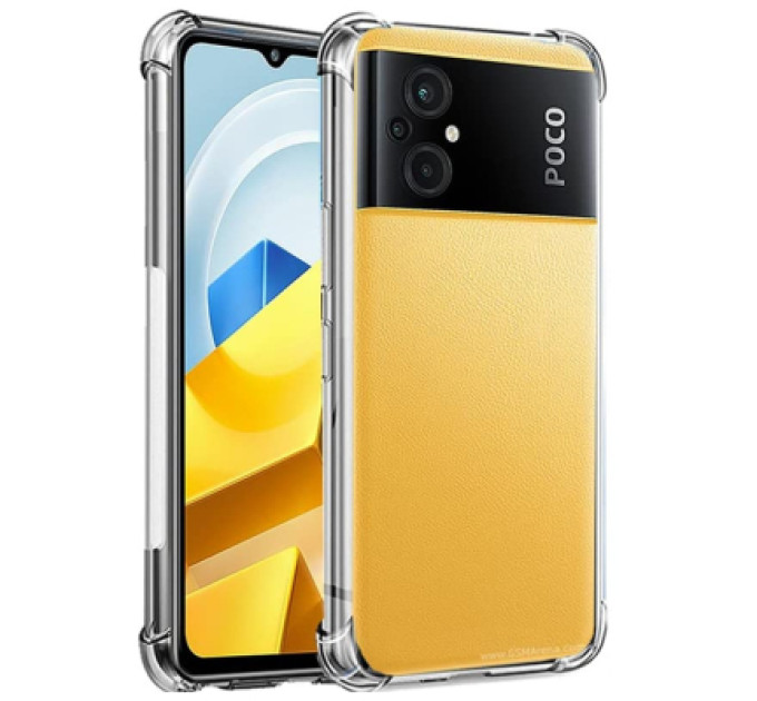 BeCover Чохол до мобільного телефона BeCover Anti-Shock Poco M5 4G Clear (708630)