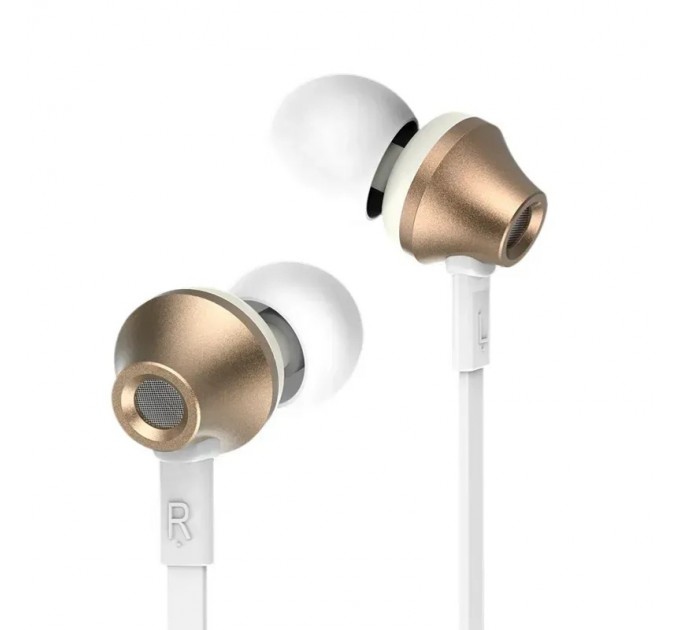 Remax Гарнітура Remax RM-610D Gold (6954851218128)