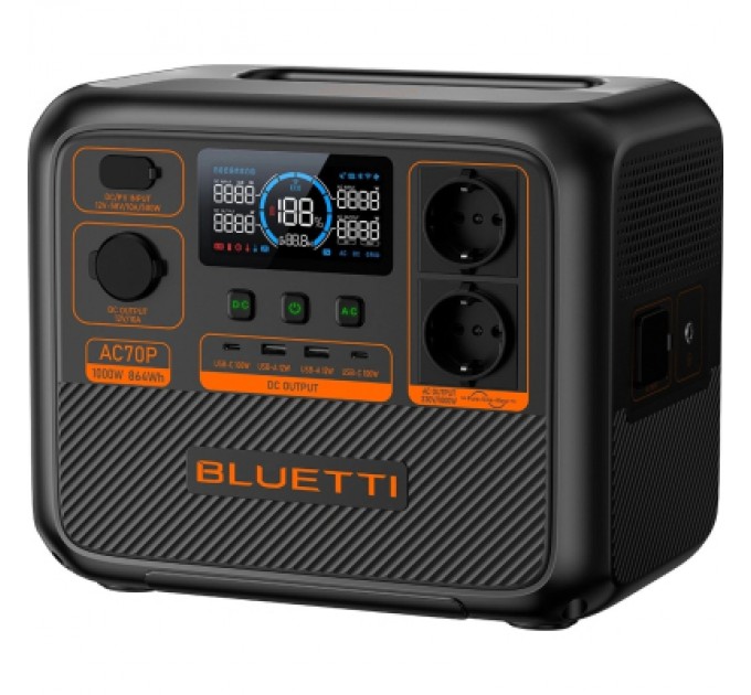 BLUETTI Зарядна станція BLUETTI AC70P 1000W (AC70P)