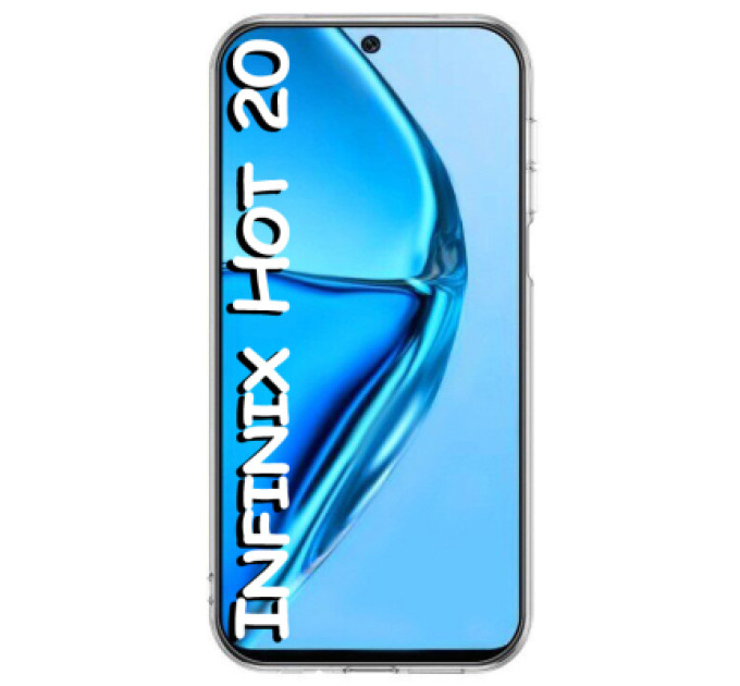 BeCover Чохол до мобільного телефона BeCover Infinix Hot 20 (X6826B) Transparancy (708642)