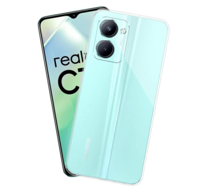 BeCover Чохол до мобільного телефона BeCover Realme C33 Transparancy (708668)
