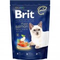 Brit Premium Сухий корм для кішок Brit Premium by Nature Cat Adult Salmon 1.5 кг (8595602553136)