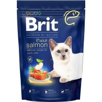 Сухий корм для кішок Brit Premium by Nature Cat Adult Salmon 1.5 кг (8595602553136) Сухий корм для кішок Brit Premium by Nature Cat Adult Salmon 1.5 кг (8595602553136)