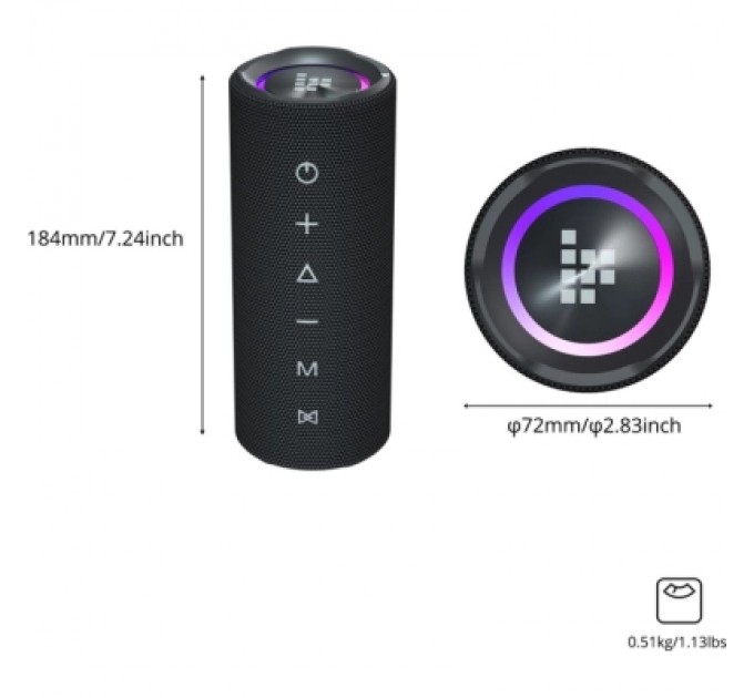 Tronsmart Акустична система Tronsmart Mirtune C2 (1091846)