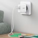 Ugreen Зарядний пристрій Ugreen CD170 36W USB + Type-C Charger (White) (60468)