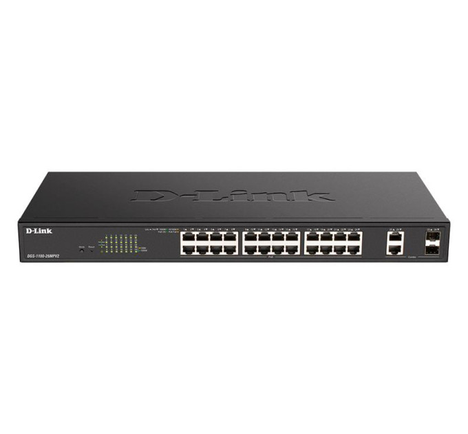 D-Link Комутатор мережевий D-Link DGS-1100-26MPV2