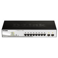 Комутатор мережевий D-Link DGS-1210-08P