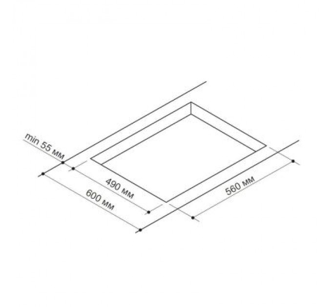 Pyramida Варочна поверхня Pyramida PFG 647 BLACK LUXE