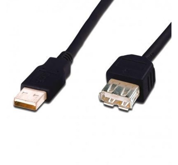 Digitus Дата кабель USB 2.0 AM/AF Digitus (AK-300200-018-S)