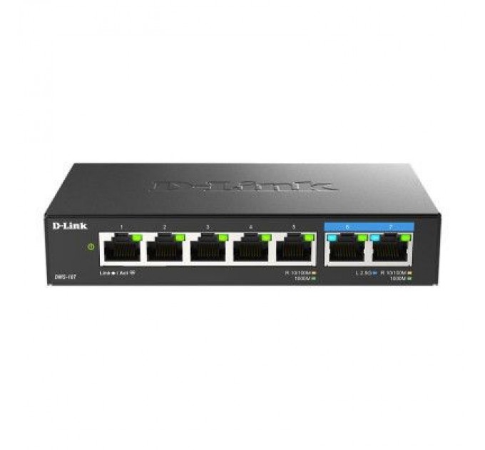 D-Link Комутатор мережевий D-Link DMS-107/E