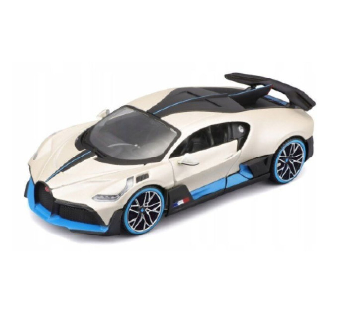 Maisto Машина Maisto Bugatti Divo білий 1:24 (31526 met. white)