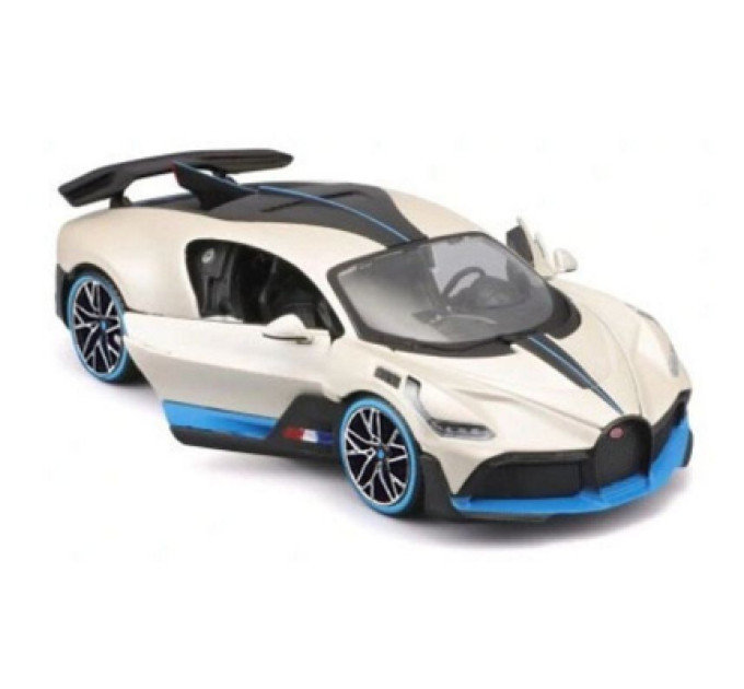 Maisto Машина Maisto Bugatti Divo білий 1:24 (31526 met. white)