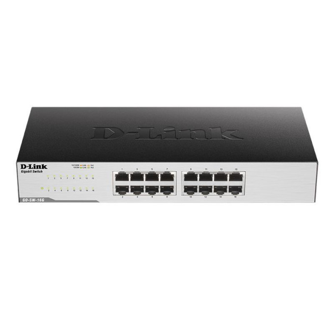 D-Link Комутатор мережевий D-Link GO-SW-16G