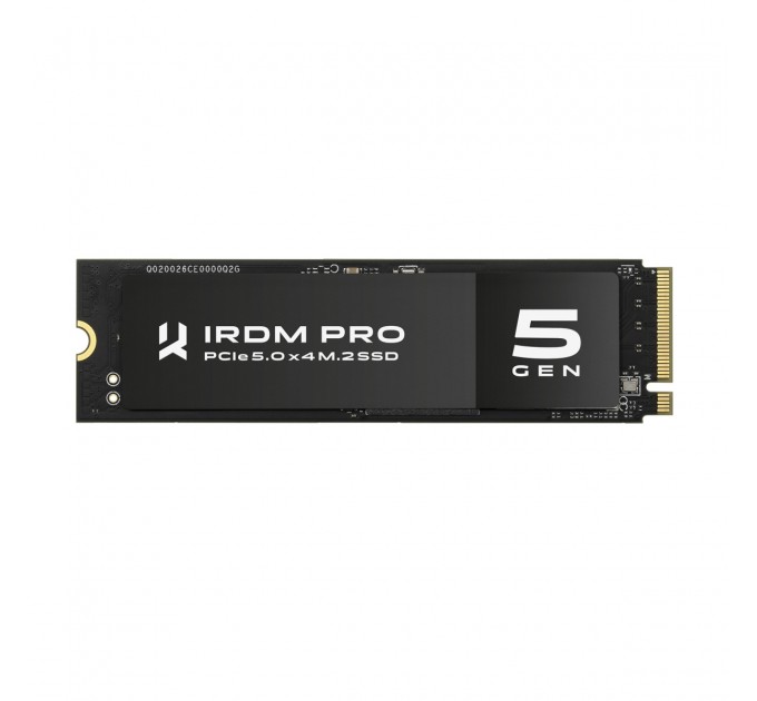 Goodram Накопитель SSD 1TB Goodram IRDM Pro Gen5 M.2 2280 PCIe 5.0 x4 3D TLC (IRP-SSDPR-P54S-1K0-80)