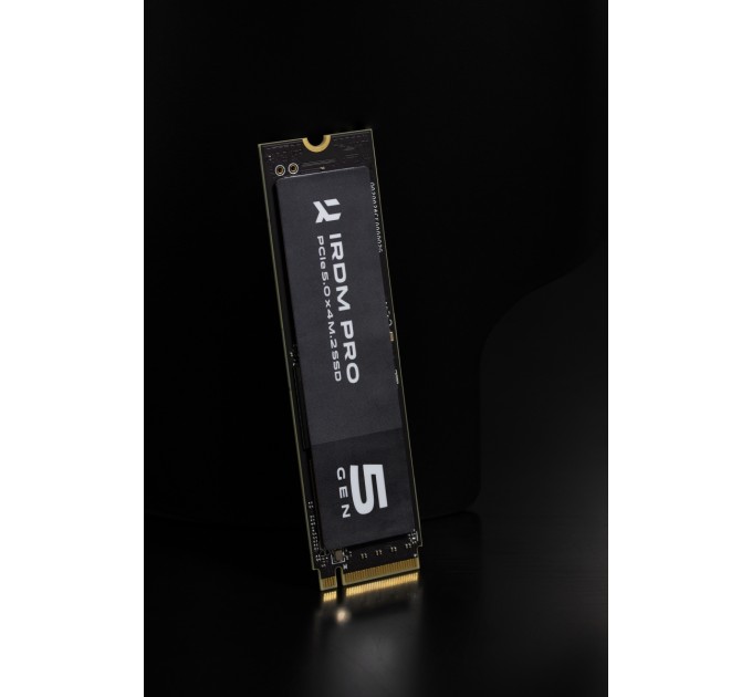 Goodram Накопитель SSD 1TB Goodram IRDM Pro Gen5 M.2 2280 PCIe 5.0 x4 3D TLC (IRP-SSDPR-P54S-1K0-80)