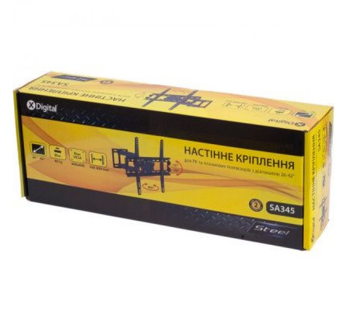 X-Digital Кронштейн X-Digital STEEL SA345 Black