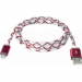 Defender Дата кабель USB08-03LT USB - Micro USB, RedLED backlight, 1m Defender (87556)