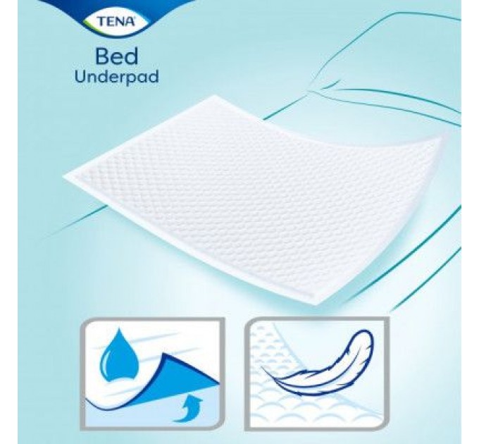 Tena Пелюшки для малюків Tena Bed Plus 60x60 см 30 шт (7322540800746)