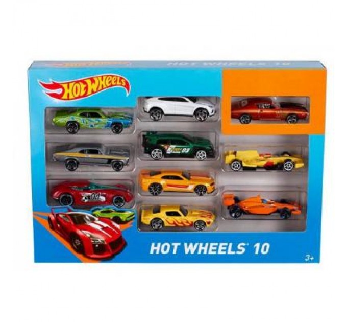 Hot Wheels Машина Hot Wheels Базовая 10 шт (54886)