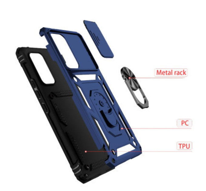 BeCover Чохол до мобільного телефона BeCover Military Google Pixel 6A Blue (708825)