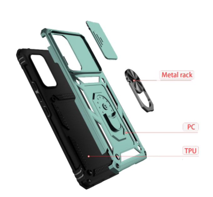 BeCover Чохол до мобільного телефона BeCover Military Samsung Galaxy A04e SM-A042 Dark Green (708807)