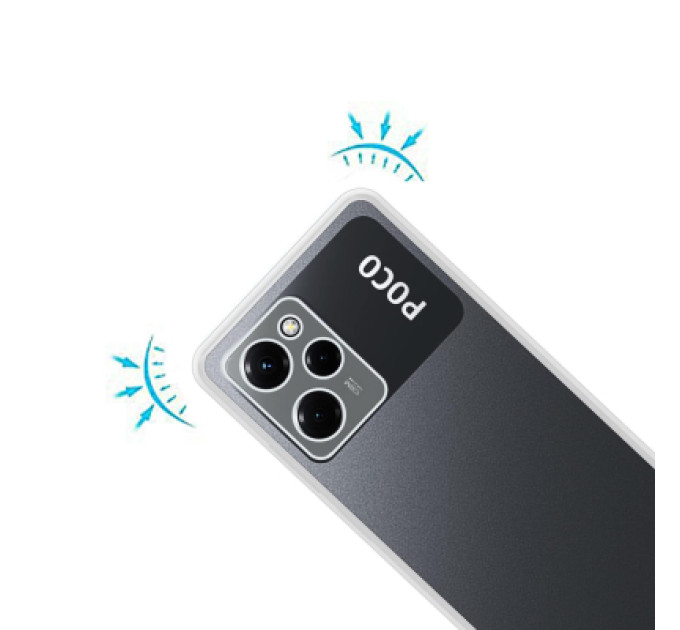 BeCover Чохол до мобільного телефона BeCover Xiaomi Redmi Note 12 Pro 5G Transparancy (708813)
