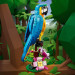 LEGO Конструктор LEGO Creator Екзотичний папуга 253 деталі (31136)