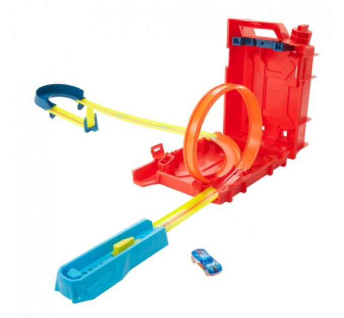 Hot Wheels Автотрек Hot Wheels Турботрюки серії Track Builder Unlimited (HDX78)