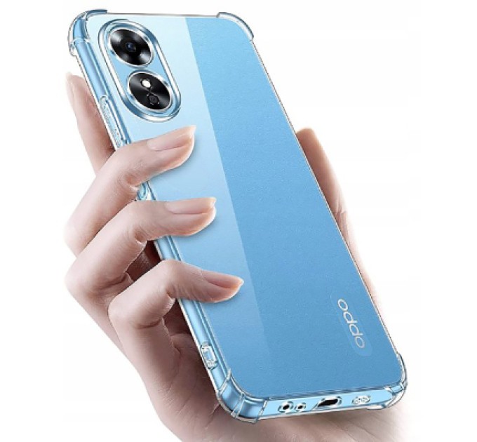 BeCover Чохол до мобільного телефона BeCover Anti-Shock Oppo A17 Clear (708894)