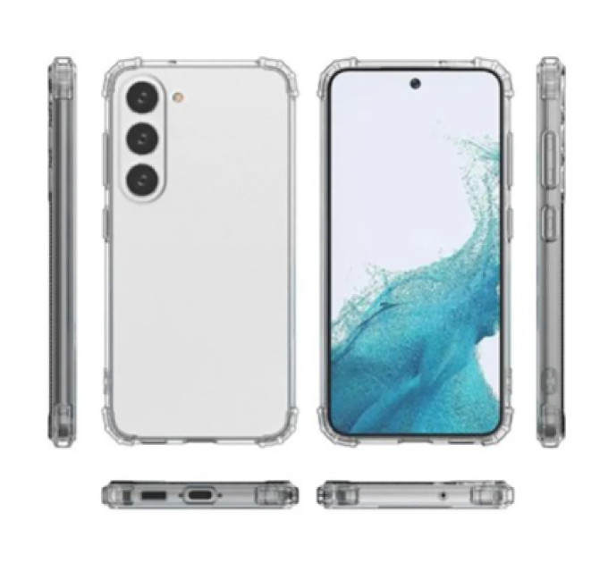BeCover Чохол до мобільного телефона BeCover Anti-Shock Samsung Galaxy S23 SM-S911 Clear (708897)
