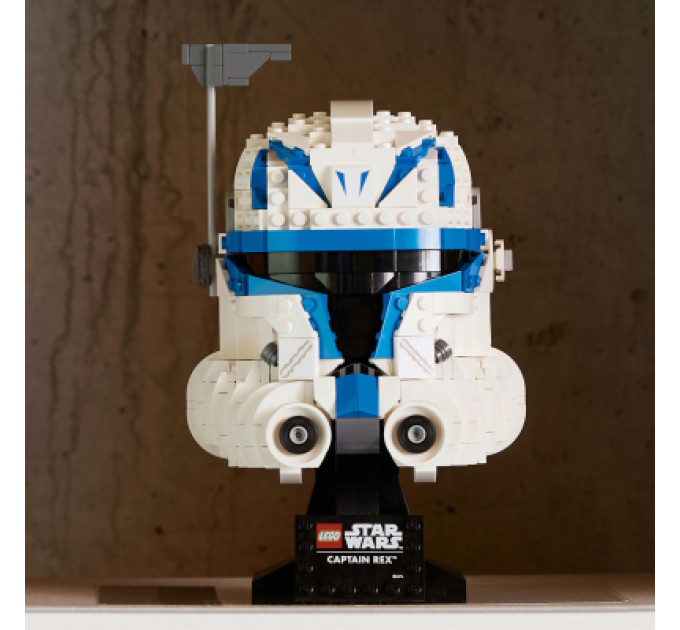 LEGO Конструктор LEGO Star Wars Шолом капітана Рекса 854 деталі (75349)