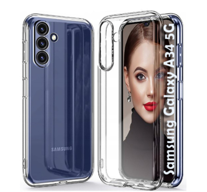 BeCover Чохол до мобільного телефона BeCover Samsung Galaxy A34 5G SM-A346 Transparancy (708970)