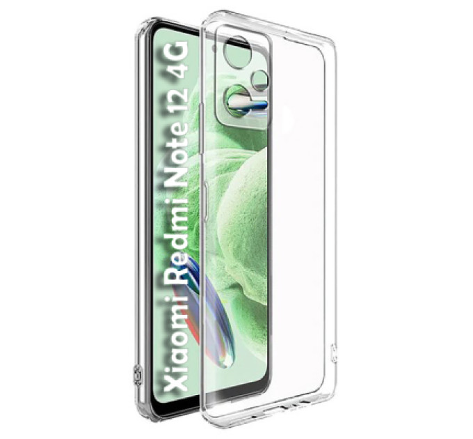 BeCover Чохол до мобільного телефона BeCover Xiaomi Redmi Note 12 4G Transparancy (708972)