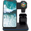 Canyon Зарядний пристрій Canyon WS-302 3in1 Wireless (CNS-WCS302B)