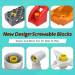 Makerzoid Конструктор Makerzoid Big Building Blocks-Mechanical Engineering Team (MKZ-OBK-MET)