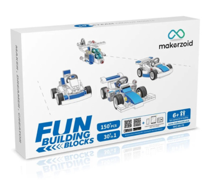 Makerzoid Конструктор Makerzoid Fun Building Blocks (MKZ-BK-FB)