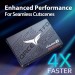 Team Накопичувач SSD  256GB Team Vulcan Z 2.5" SATAIII 3D TLC (T253TZ256G0C101)