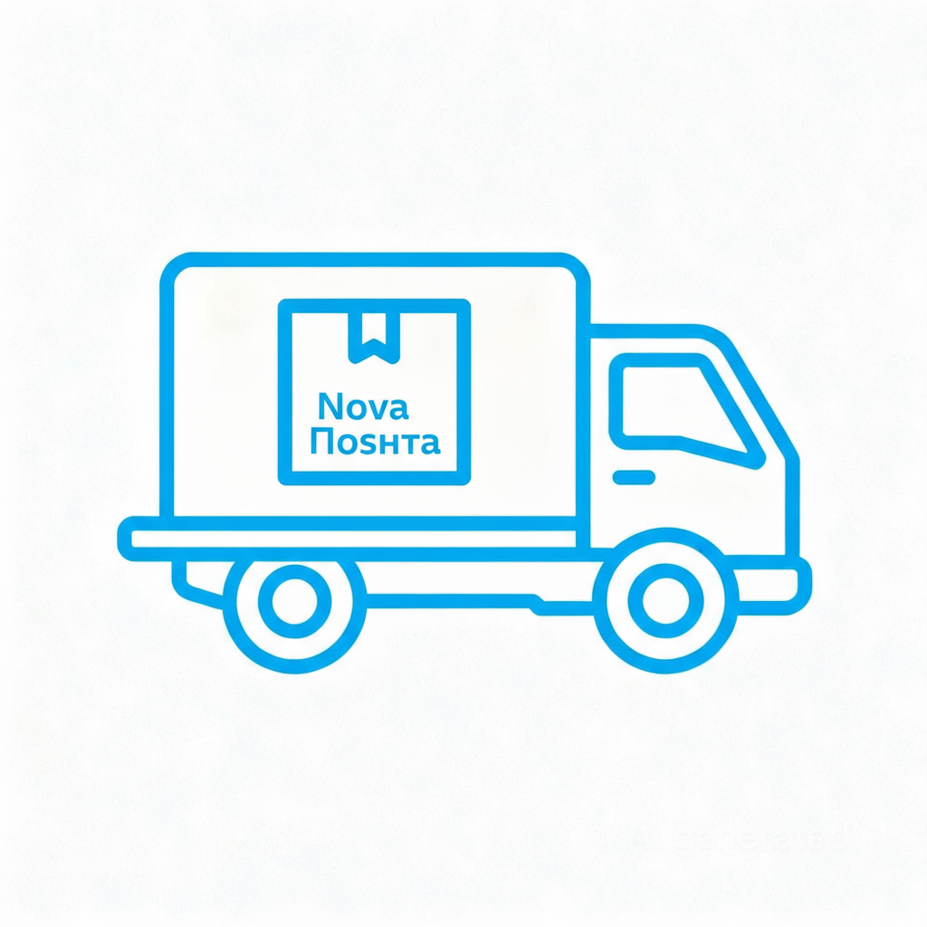 Доставка по Україні через “Нова Пошта”